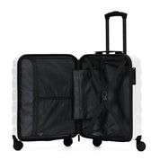 55x40x23cm SAFIR Carry-On Cabin Case - TSA Lock & 8 Wheels