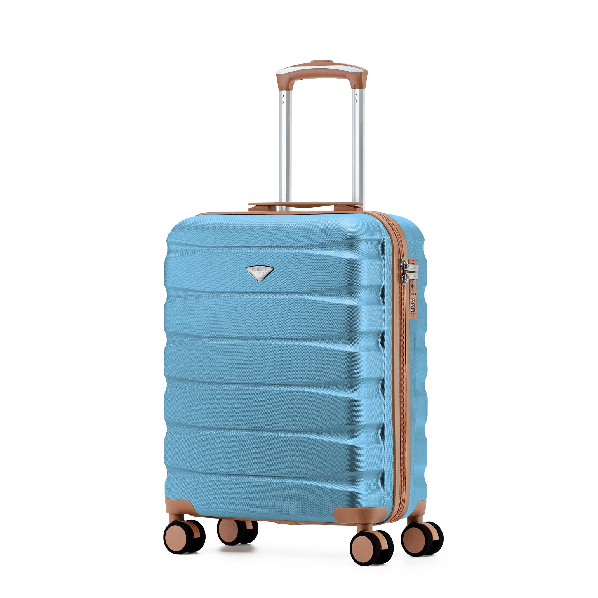 55x40x20cm SAFIR Carry-On Cabin Case - TSA Lock & 8 Wheels