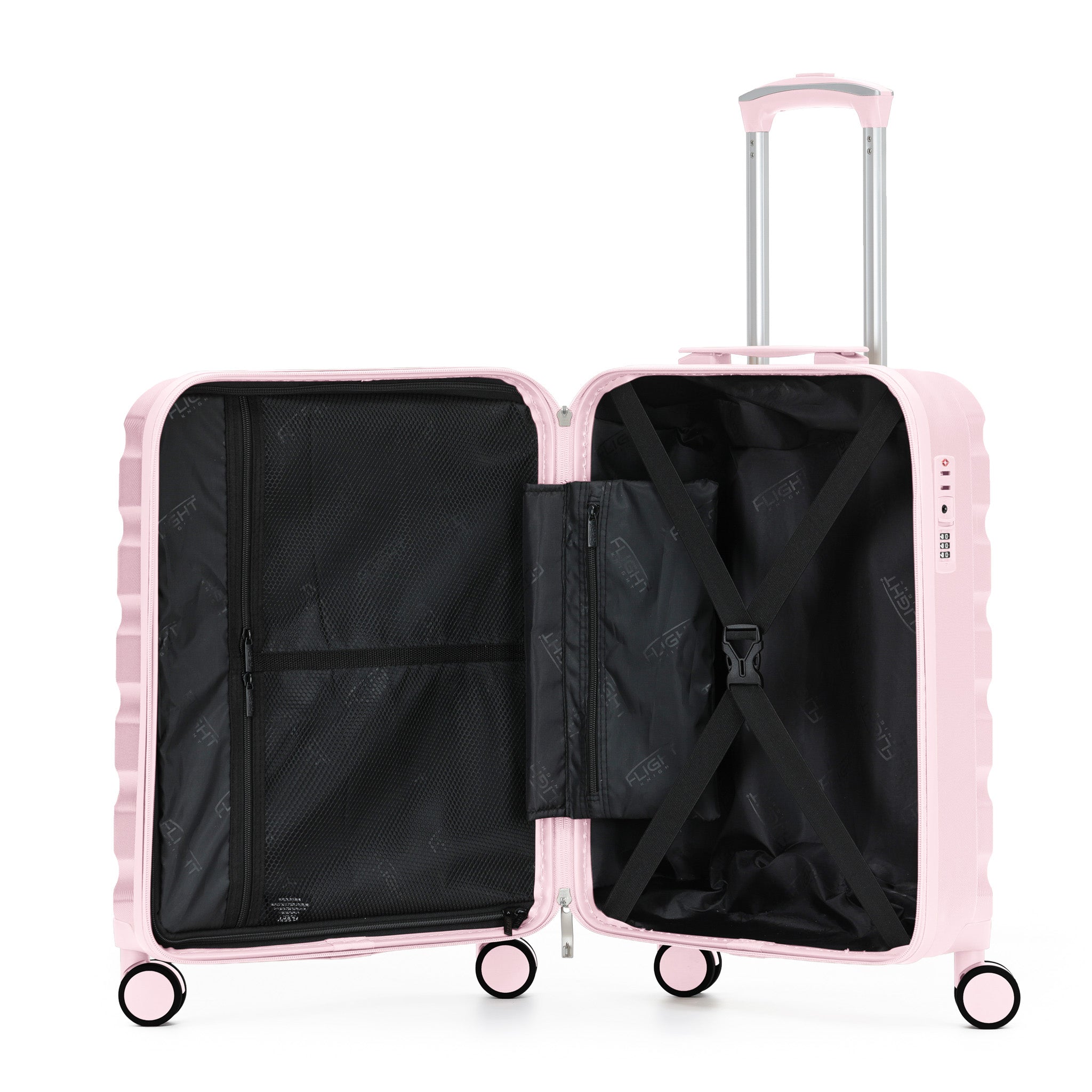 55x40x20cm SAFIR Carry-On Cabin Case - TSA Lock & 8 Wheels