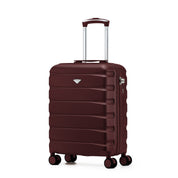55x40x20cm SAFIR Carry-On Cabin Case - TSA Lock & 8 Wheels