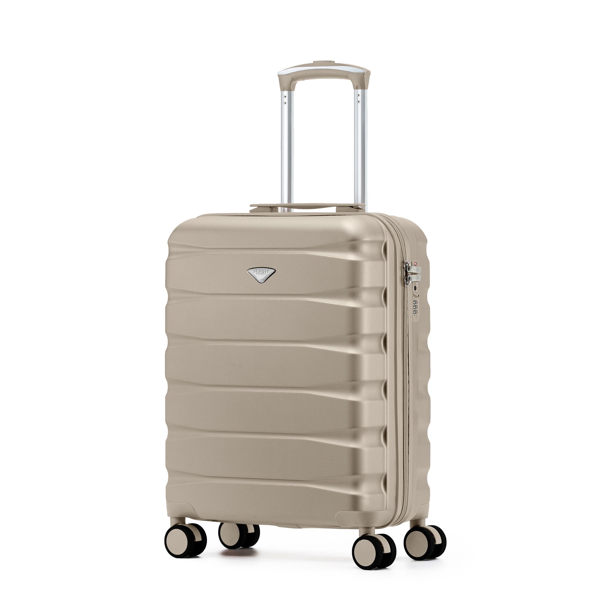 55x40x20cm SAFIR Carry-On Cabin Case - TSA Lock & 8 Wheels