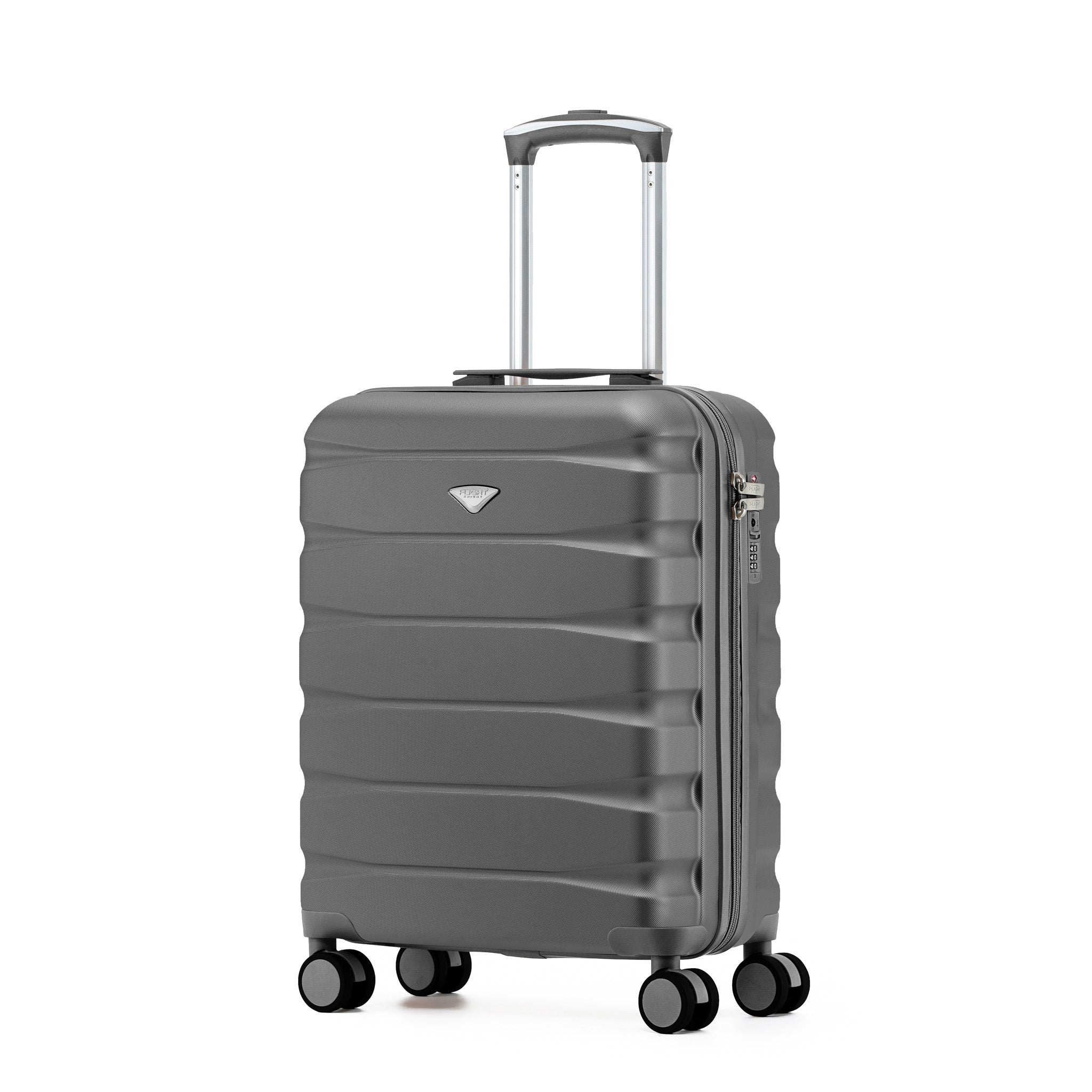 55x40x20cm SAFIR Carry-On Cabin Case - TSA Lock & 8 Wheels