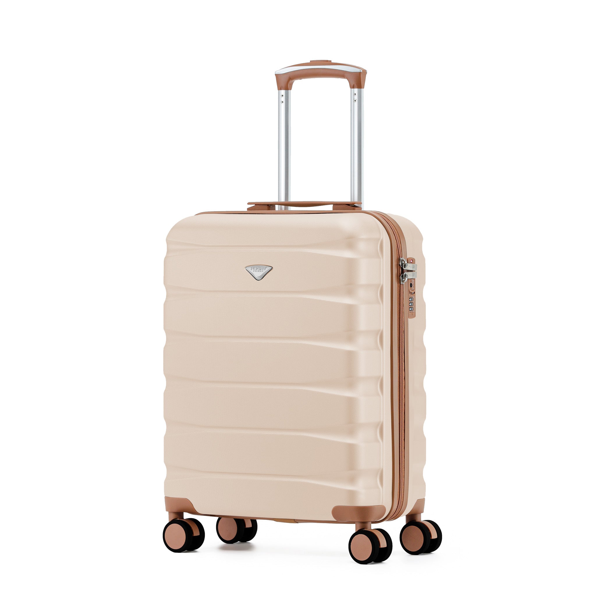 55x40x20cm SAFIR Carry-On Cabin Case - TSA Lock & 8 Wheels