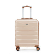 55x40x20cm SAFIR Carry-On Cabin Case - TSA Lock & 8 Wheels