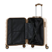 55x40x20cm SAFIR Carry-On Cabin Case - TSA Lock & 8 Wheels