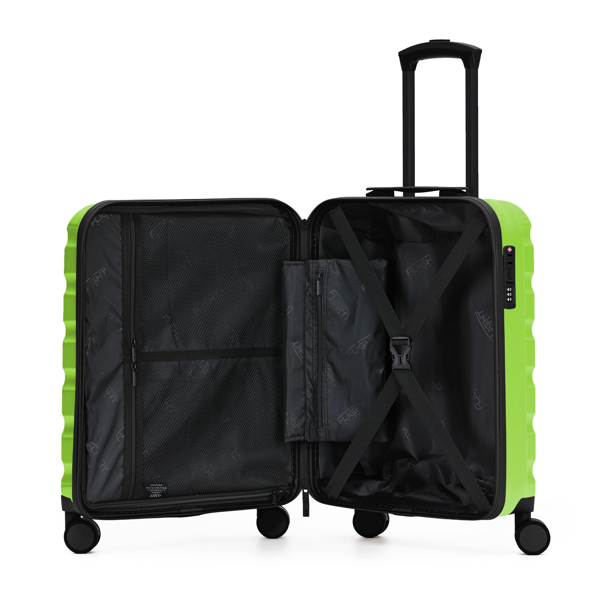 55x40x20cm SAFIR Carry-On Cabin Case - TSA Lock & 8 Wheels