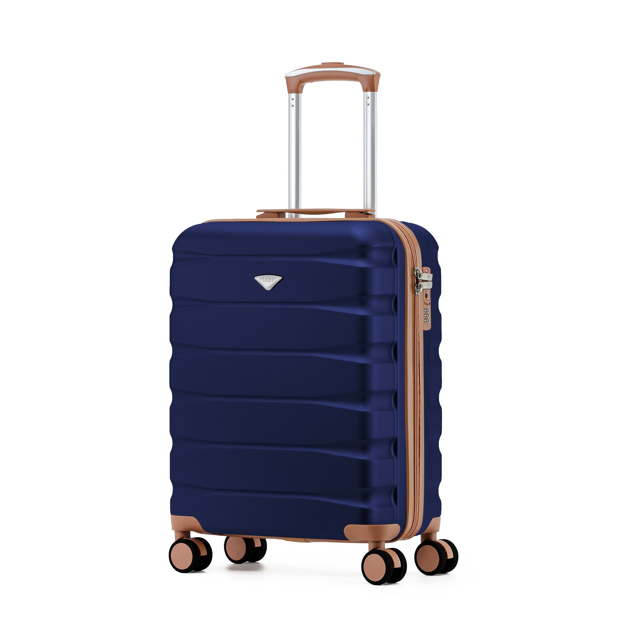 55x40x20cm SAFIR Carry-On Cabin Case - TSA Lock & 8 Wheels