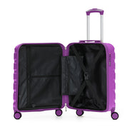 55x40x20cm SAFIR Carry-On Cabin Case - TSA Lock & 8 Wheels