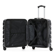 56x45x25cm SAFIR Carry-On Cabin Case - TSA Lock & 8 Wheels