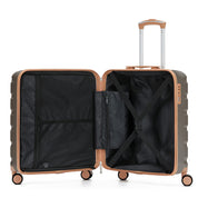 56x45x25cm SAFIR Carry-On Cabin Case - TSA Lock & 8 Wheels