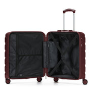 56x45x25cm SAFIR Carry-On Cabin Case - TSA Lock & 8 Wheels