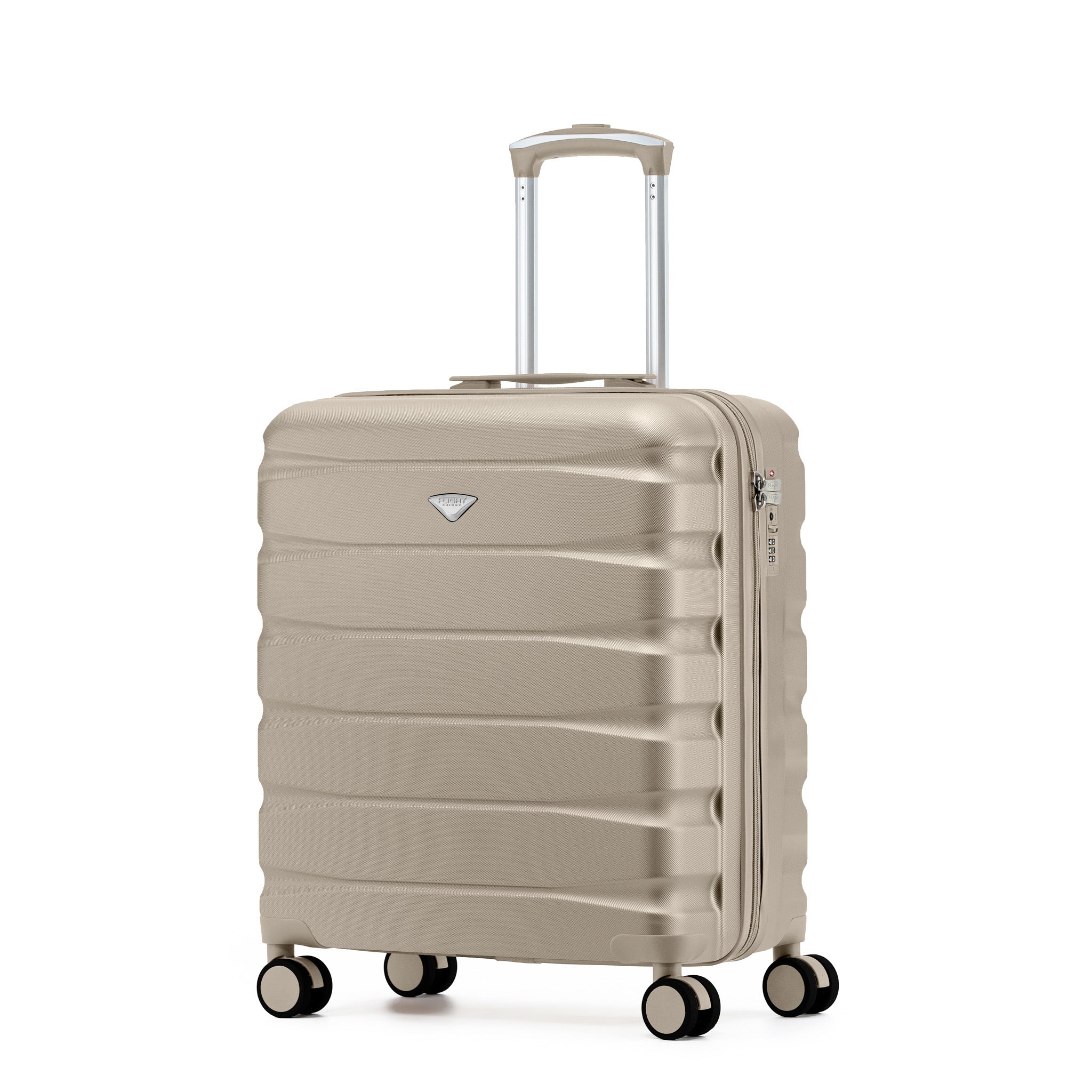 56x45x25cm SAFIR Carry-On Cabin Case - TSA Lock & 8 Wheels
