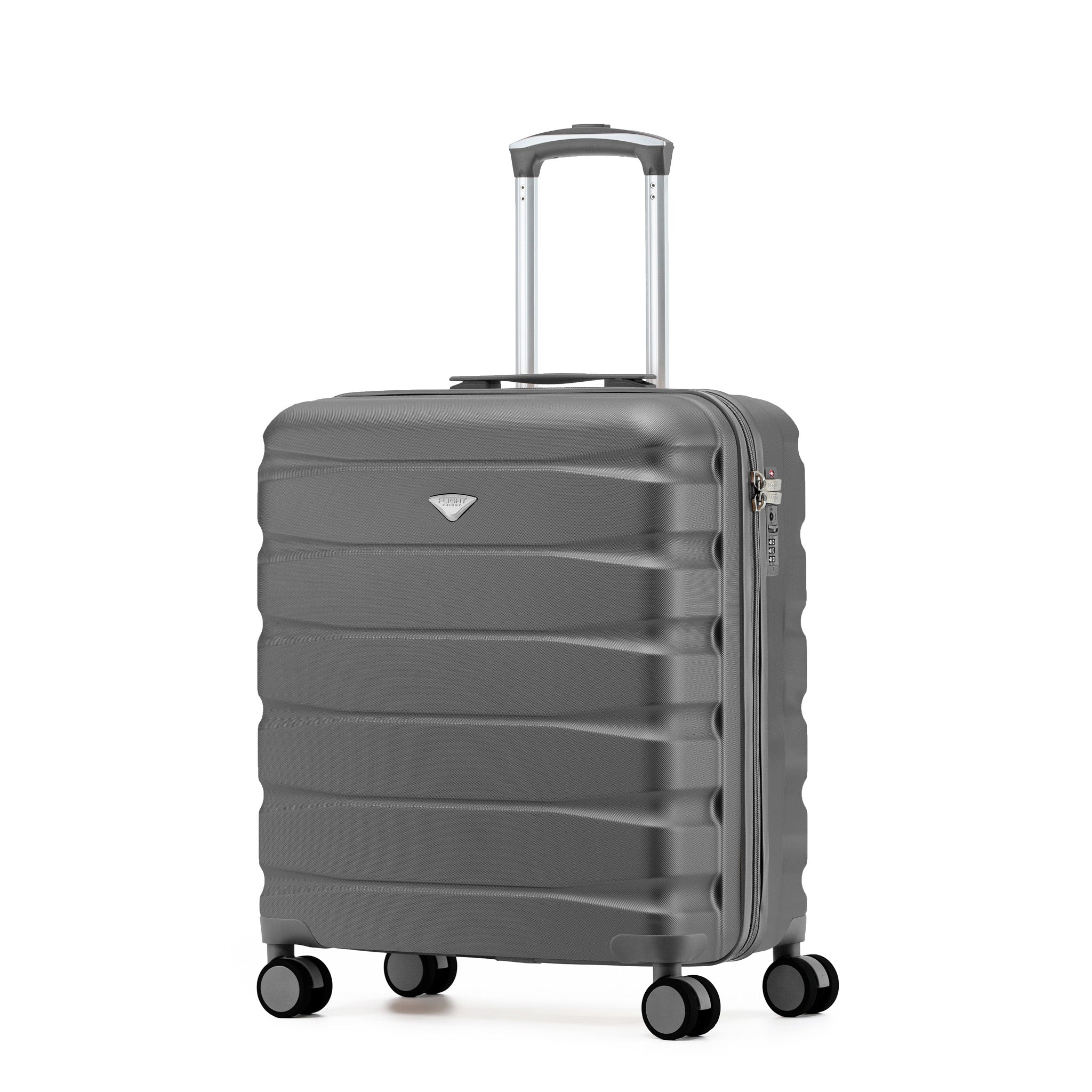 56x45x25cm SAFIR Carry-On Cabin Case - TSA Lock & 8 Wheels