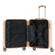 56x45x25cm SAFIR Carry-On Cabin Case - TSA Lock & 8 Wheels