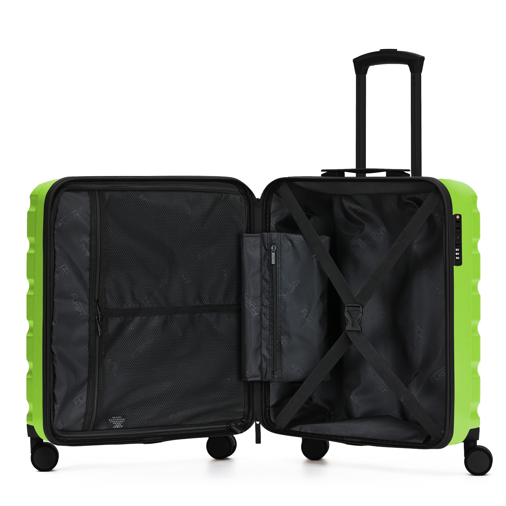 56x45x25cm SAFIR Carry-On Cabin Case - TSA Lock & 8 Wheels