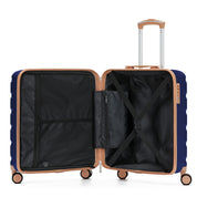 56x45x25cm SAFIR Carry-On Cabin Case - TSA Lock & 8 Wheels