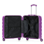 56x45x25cm SAFIR Carry-On Cabin Case - TSA Lock & 8 Wheels