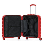 56x45x25cm SAFIR Carry-On Cabin Case - TSA Lock & 8 Wheels