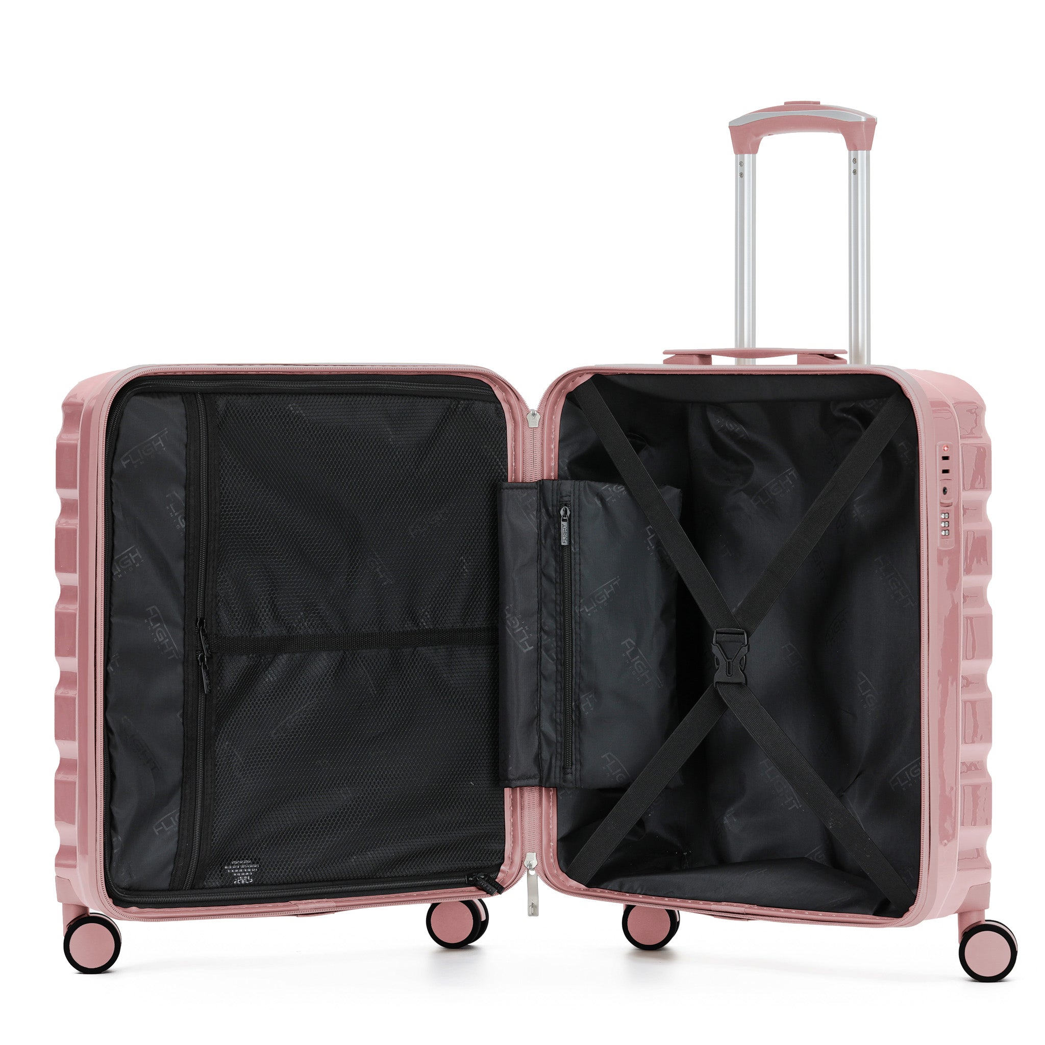 56x45x25cm SAFIR Carry-On Cabin Case - TSA Lock & 8 Wheels
