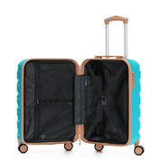 55x35x25cm SAFIR Carry-On Cabin Case - TSA Lock & 8 Wheels