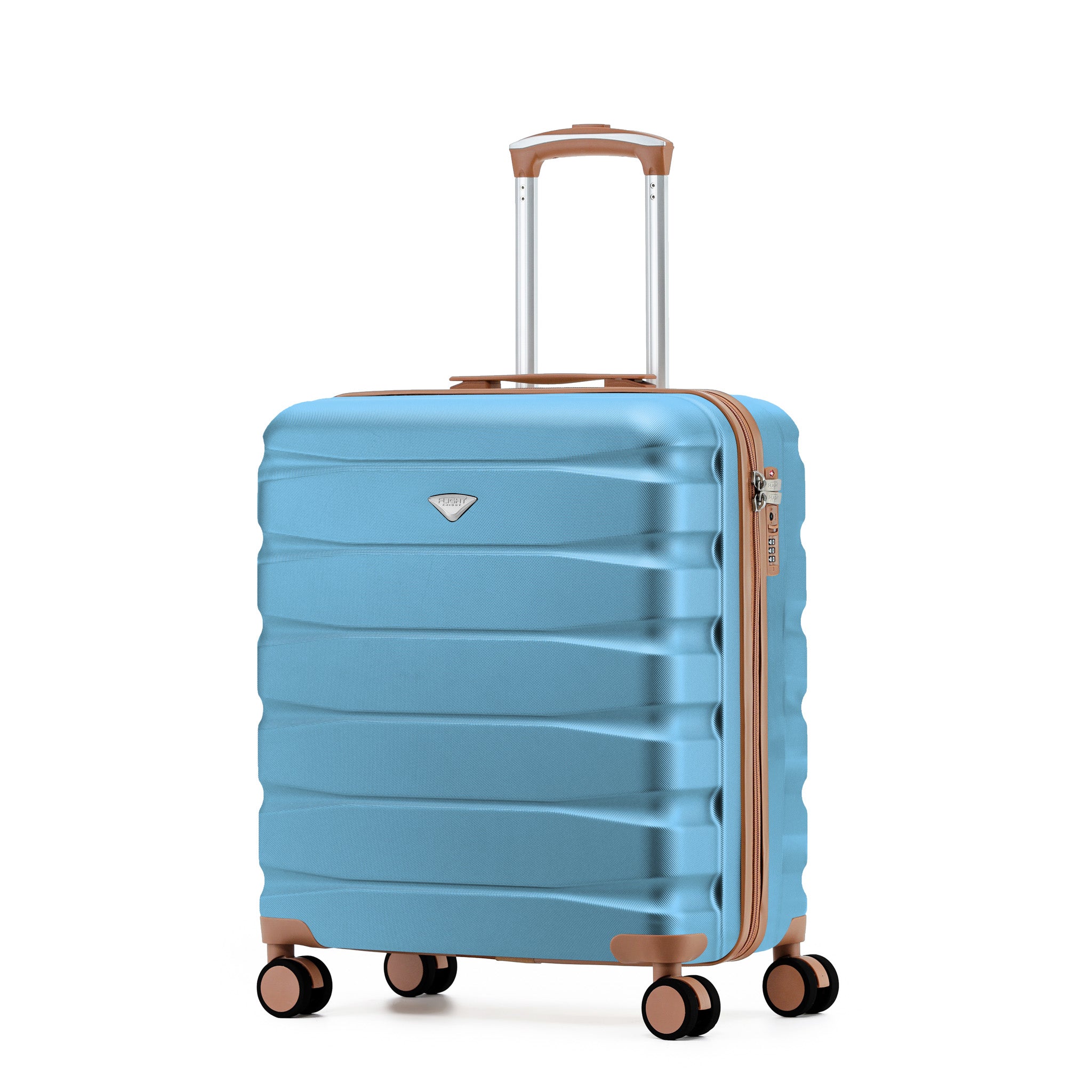 56x45x25cm SAFIR Carry-On Cabin Case - TSA Lock & 8 Wheels