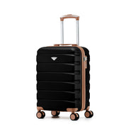 55x35x25cm SAFIR Carry-On Cabin Case - TSA Lock & 8 Wheels