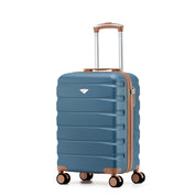 55x35x25cm SAFIR Carry-On Cabin Case - TSA Lock & 8 Wheels