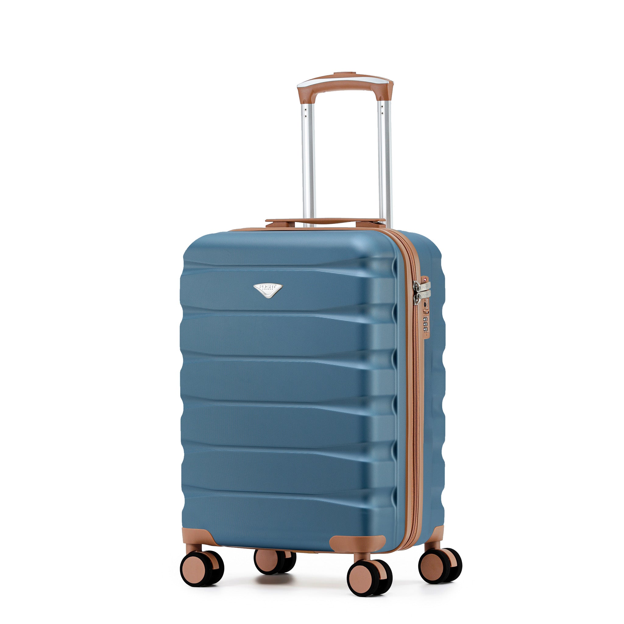 55x35x25cm SAFIR Carry-On Cabin Case - TSA Lock & 8 Wheels
