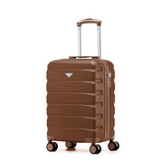 55x35x25cm SAFIR Carry-On Cabin Case - TSA Lock & 8 Wheels