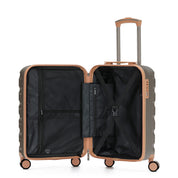55x35x25cm SAFIR Carry-On Cabin Case - TSA Lock & 8 Wheels