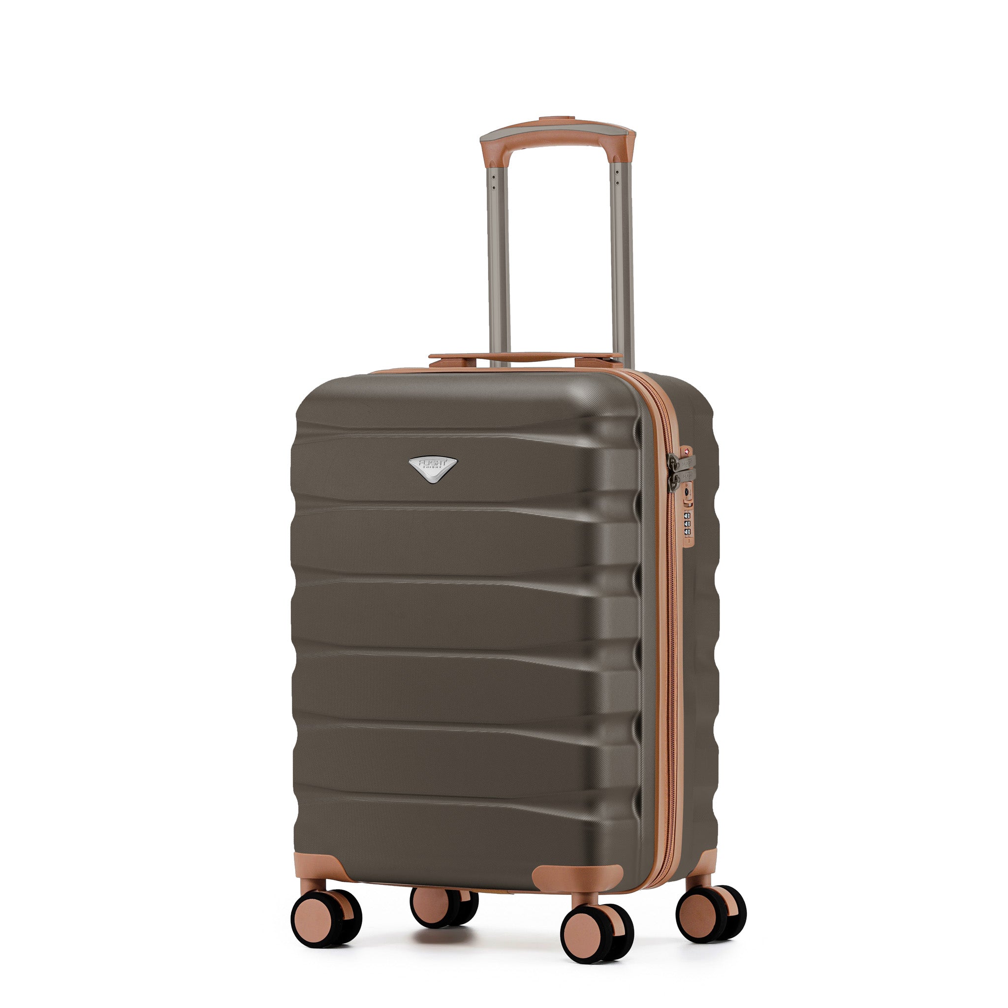 55x35x25cm SAFIR Carry-On Cabin Case - TSA Lock & 8 Wheels