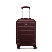 55x35x25cm SAFIR Carry-On Cabin Case - TSA Lock & 8 Wheels