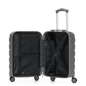 55x35x25cm SAFIR Carry-On Cabin Case - TSA Lock & 8 Wheels