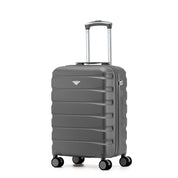55x35x25cm SAFIR Carry-On Cabin Case - TSA Lock & 8 Wheels