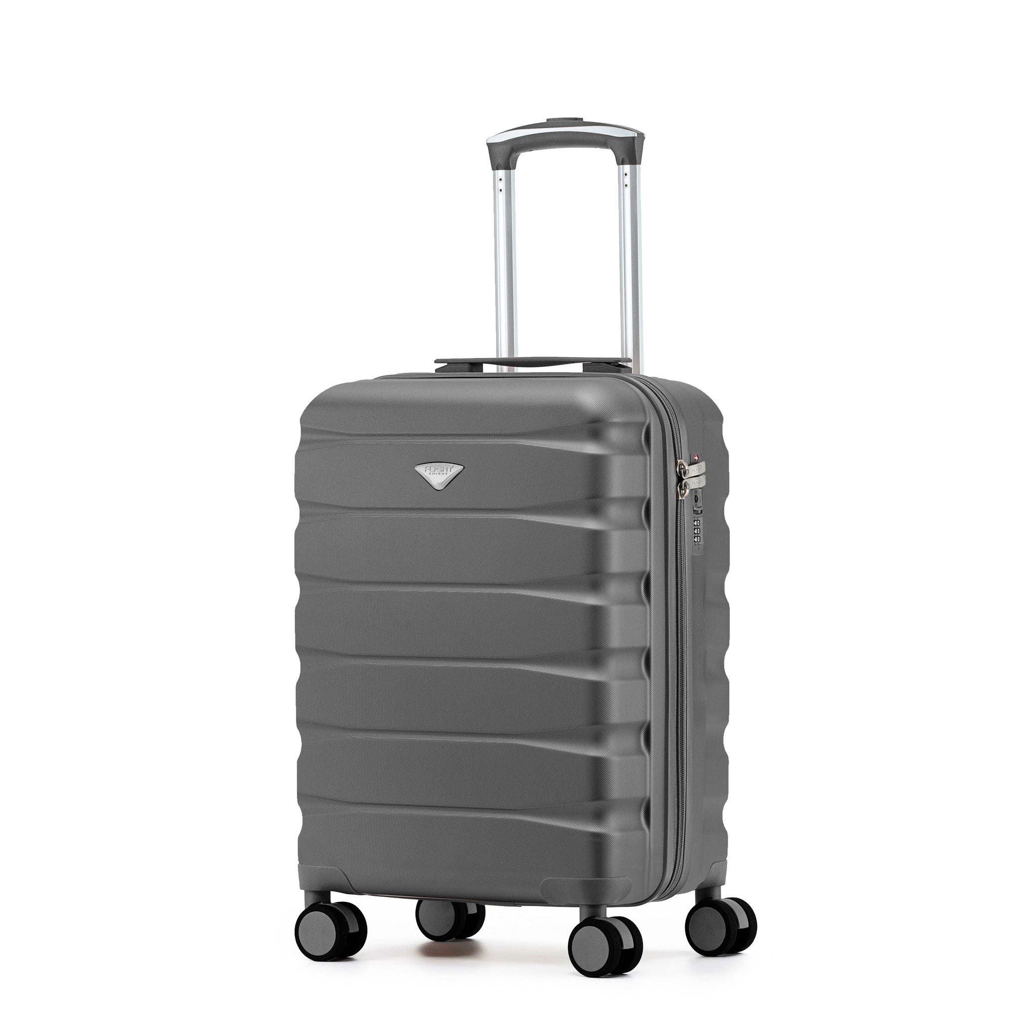 55x35x25cm SAFIR Carry-On Cabin Case - TSA Lock & 8 Wheels