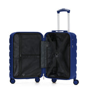 55x35x25cm SAFIR Carry-On Cabin Case - TSA Lock & 8 Wheels