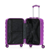 55x35x25cm SAFIR Carry-On Cabin Case - TSA Lock & 8 Wheels