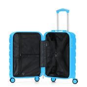 55x35x25cm SAFIR Carry-On Cabin Case - TSA Lock & 8 Wheels