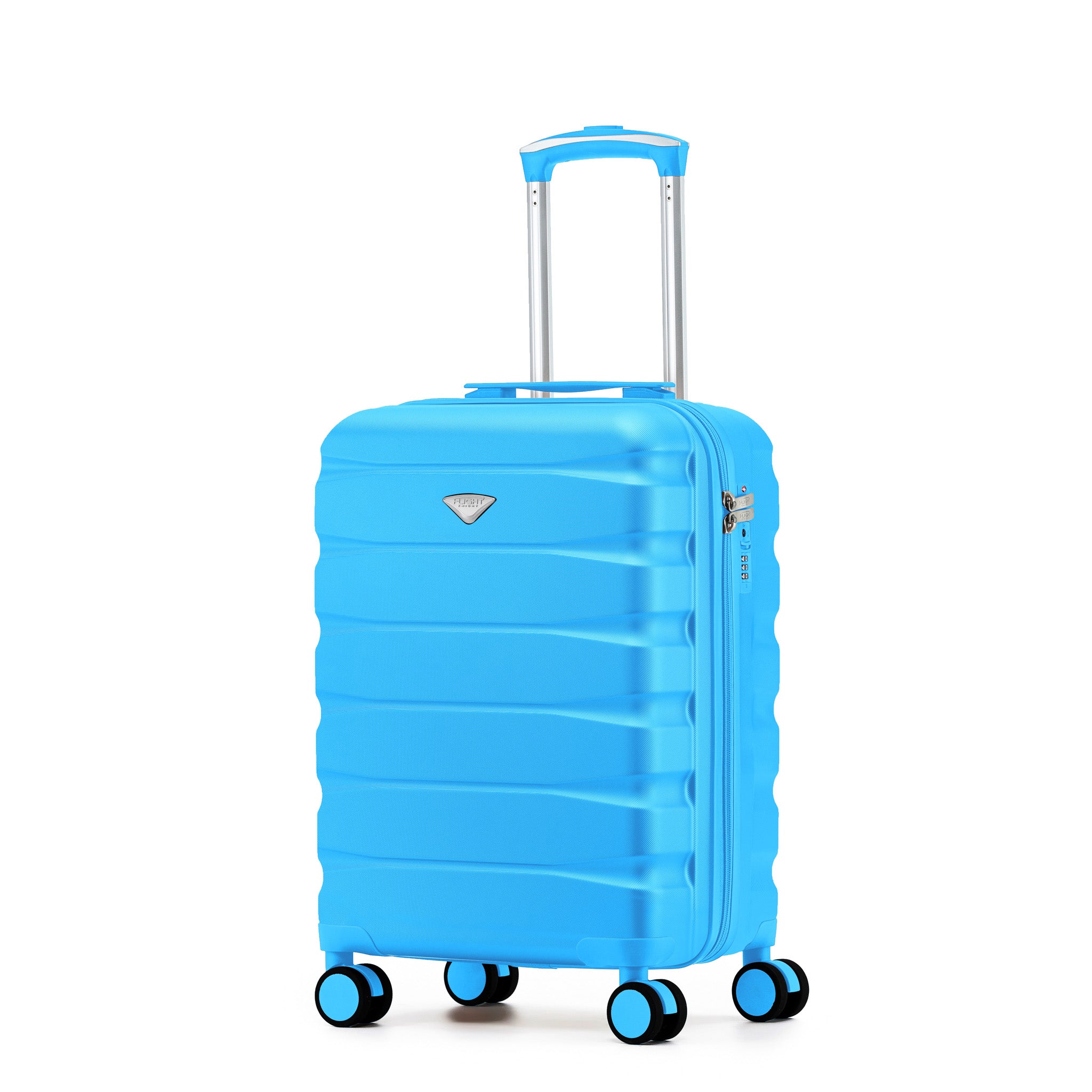 55x35x25cm SAFIR Carry-On Cabin Case - TSA Lock & 8 Wheels
