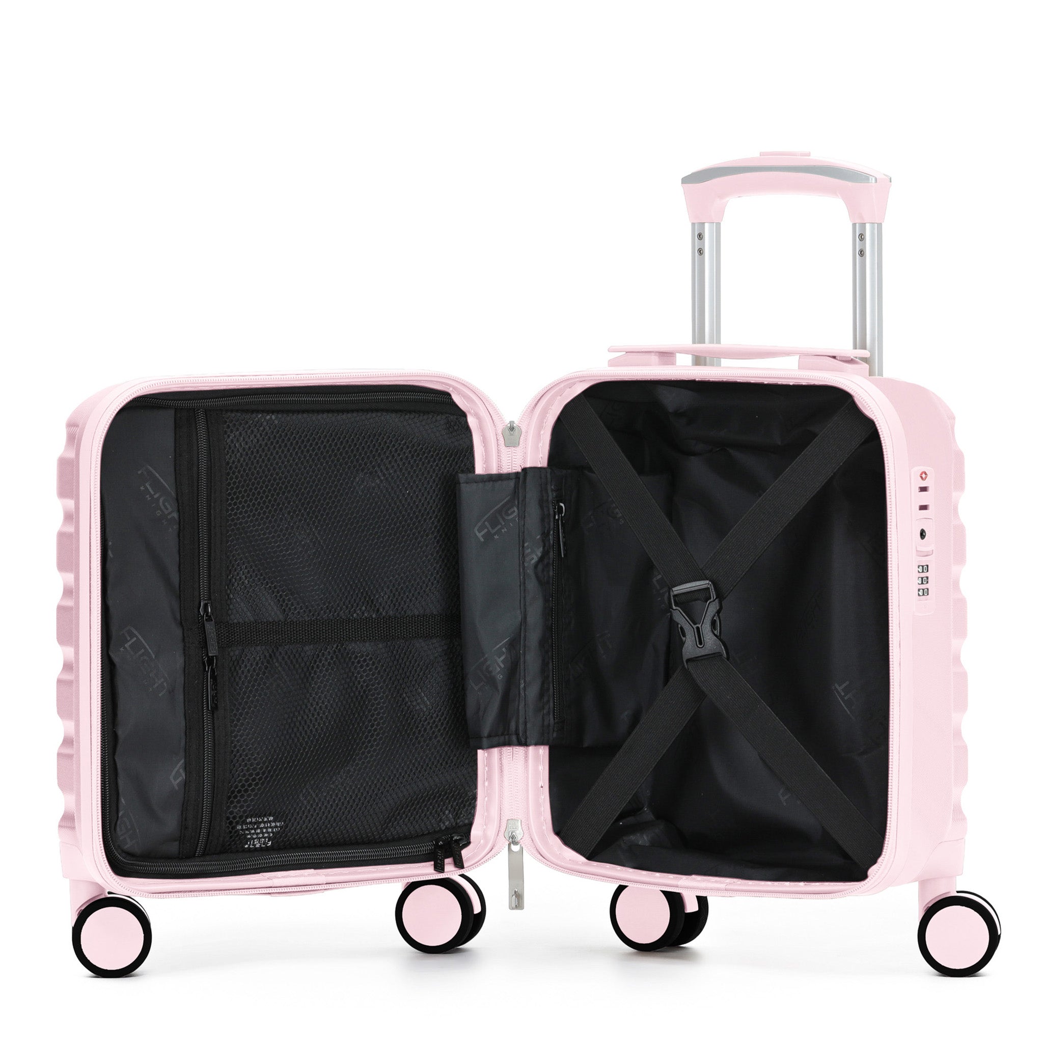 40x30x20cm SAFIR Carry-On Cabin Case - TSA Lock & 8 Wheels