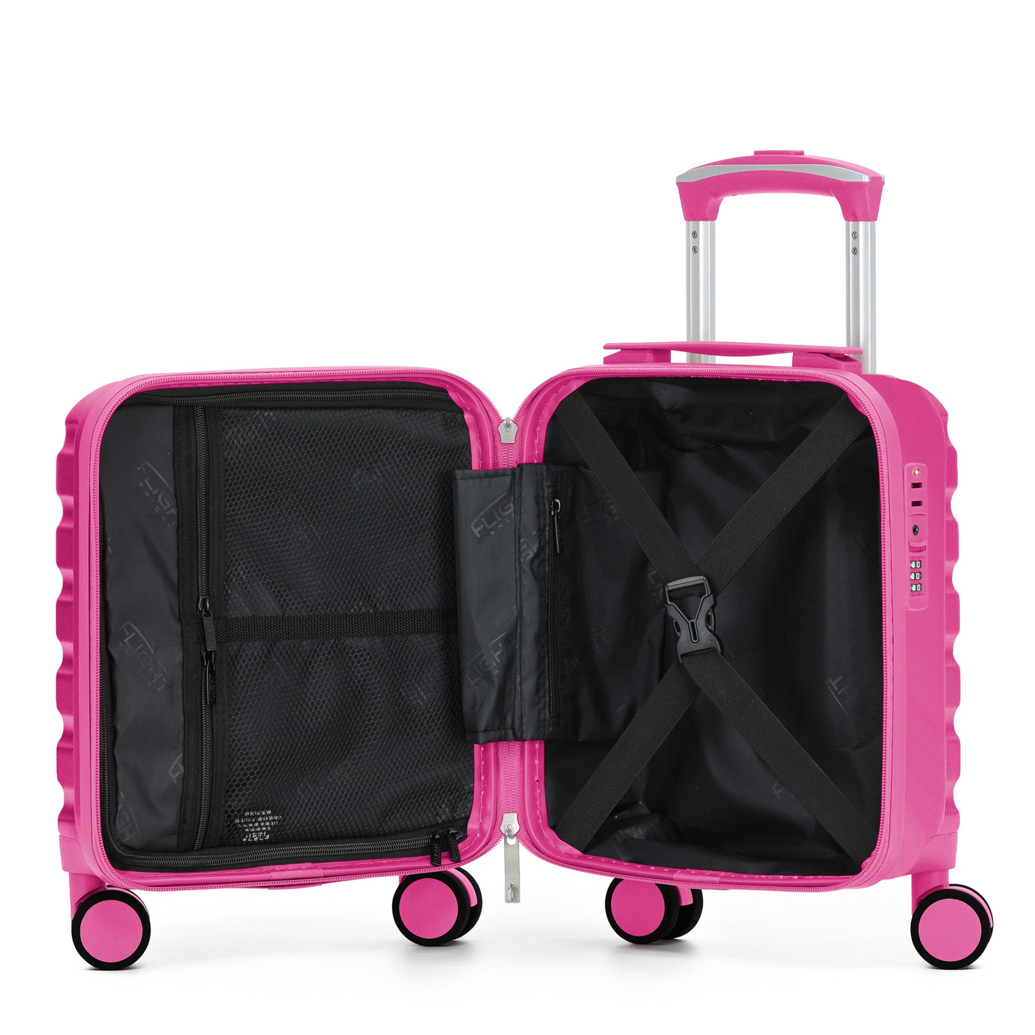 40x30x20cm SAFIR Carry-On Cabin Case - TSA Lock & 8 Wheels