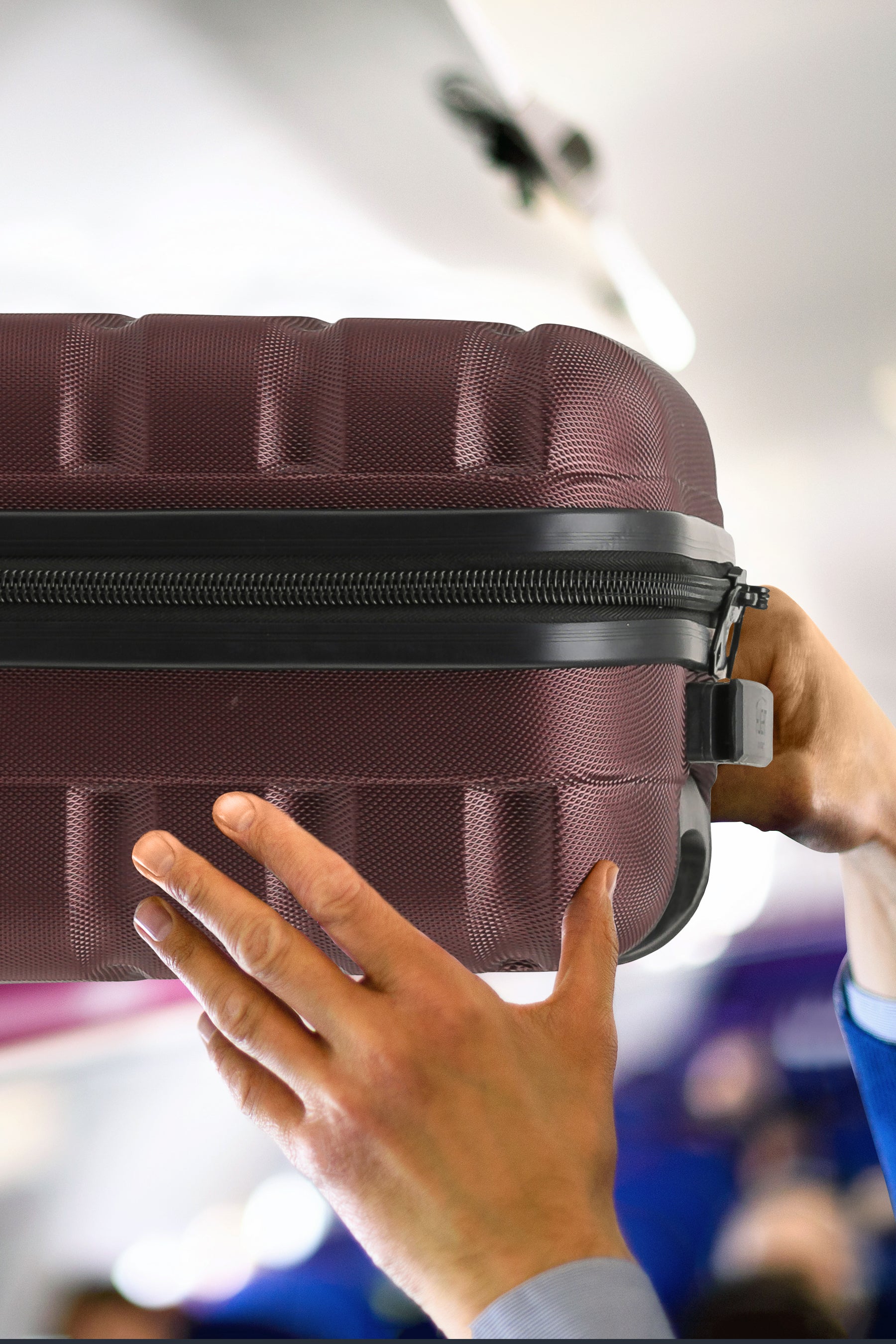 45x36x20cm 2 Wheel Cabin Carry on Case