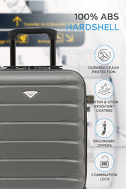 45x36x20cm 2 Wheel Cabin Carry on Case