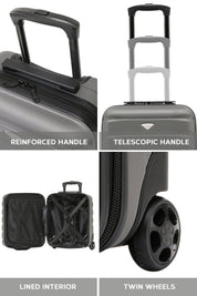 45x36x20cm 2 Wheel Cabin Carry on Case