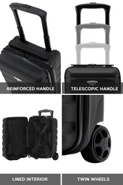 40x20x25cm 2 Wheel Cabin Carry on Case