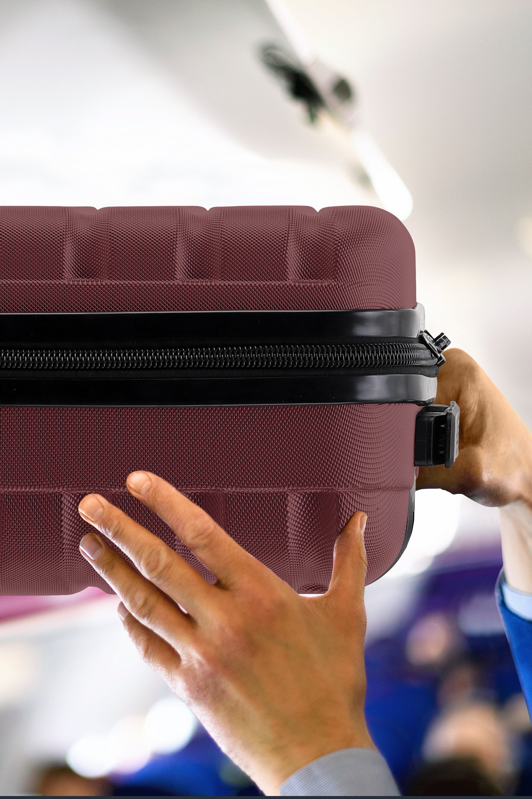 40x20x25cm 2 Wheel Cabin Carry on Case