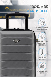 40x20x25cm 2 Wheel Cabin Carry on Case