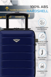 40x20x25cm 2 Wheel Cabin Carry on Case