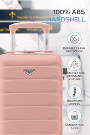 40x20x25cm 2 Wheel Cabin Carry on Case