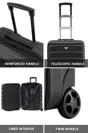 56x45x25cm 2 Wheel Cabin Carry on Case